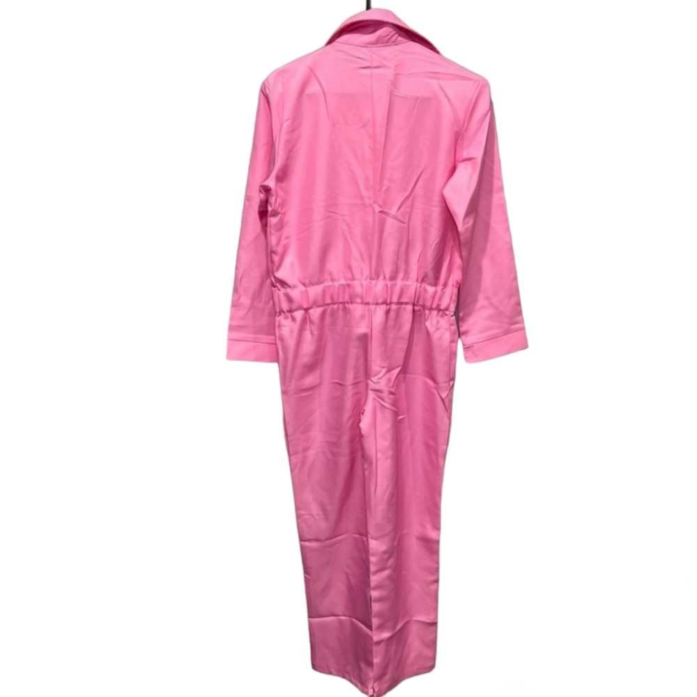 Adult Pink Power Jumpsuit - Picture 4 of 5